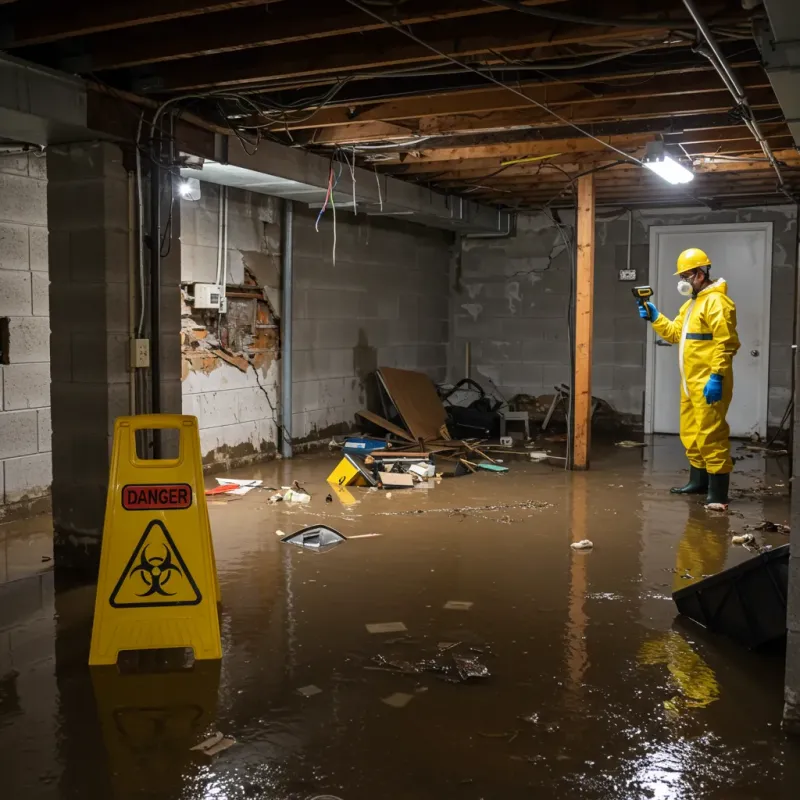Flooded Basement Electrical Hazard in Sierra Vista Southeast, AZ Property